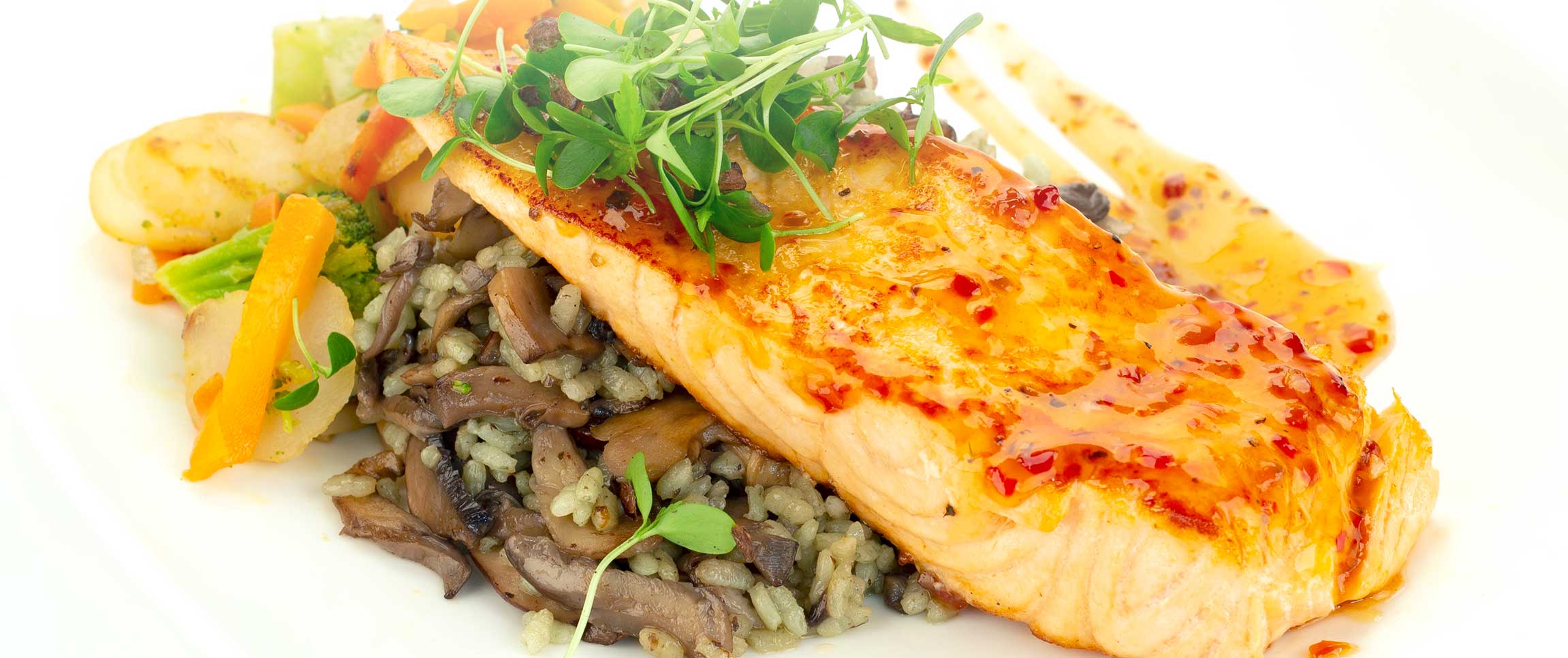 Sweet Chili Glazed Salmon