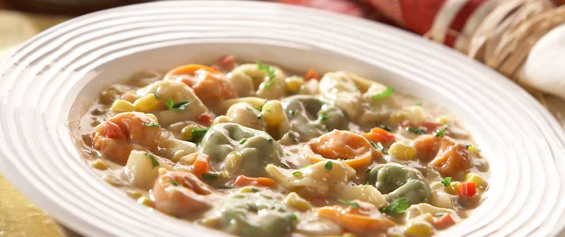 Cheese Tortellini Chowder