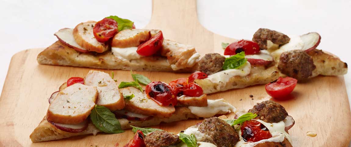 Turkey Flatbread Pizetta