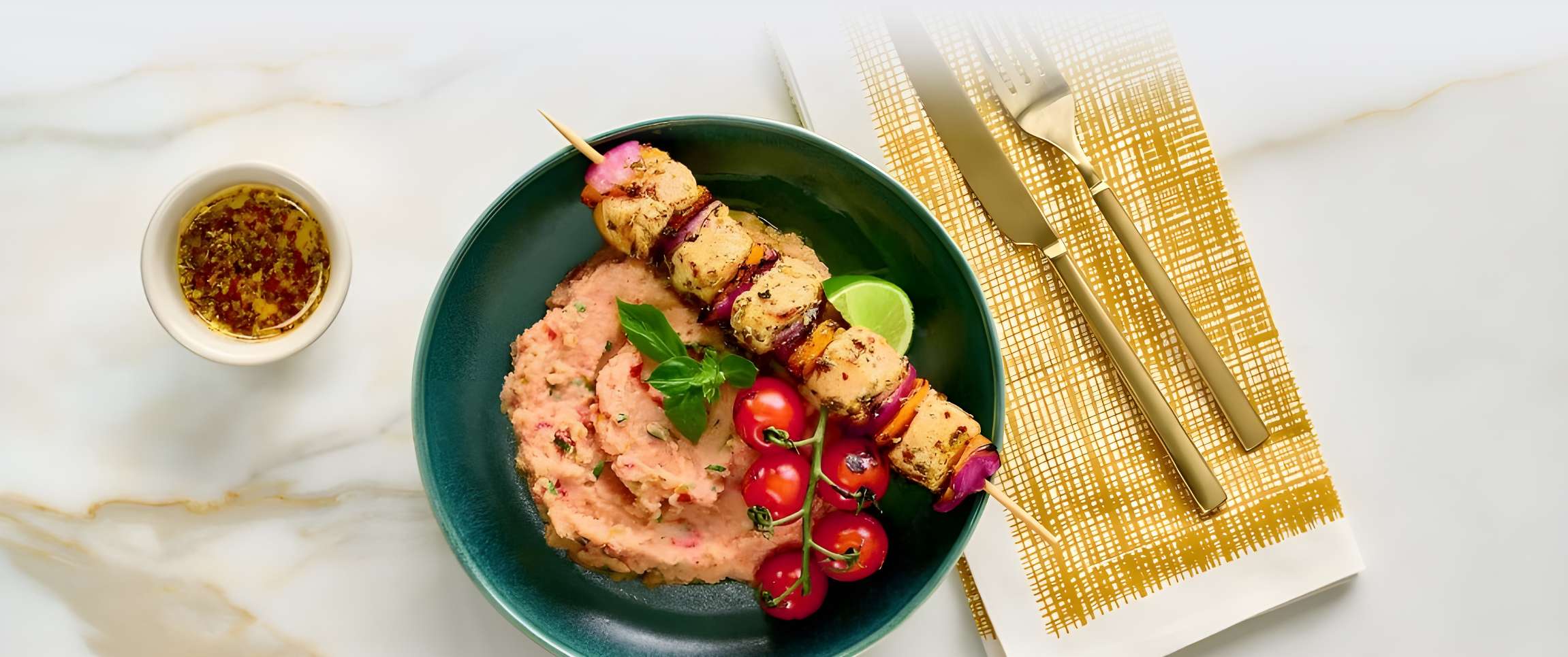 Parmesan Sun-Dried Tomato Mashes Potatoes