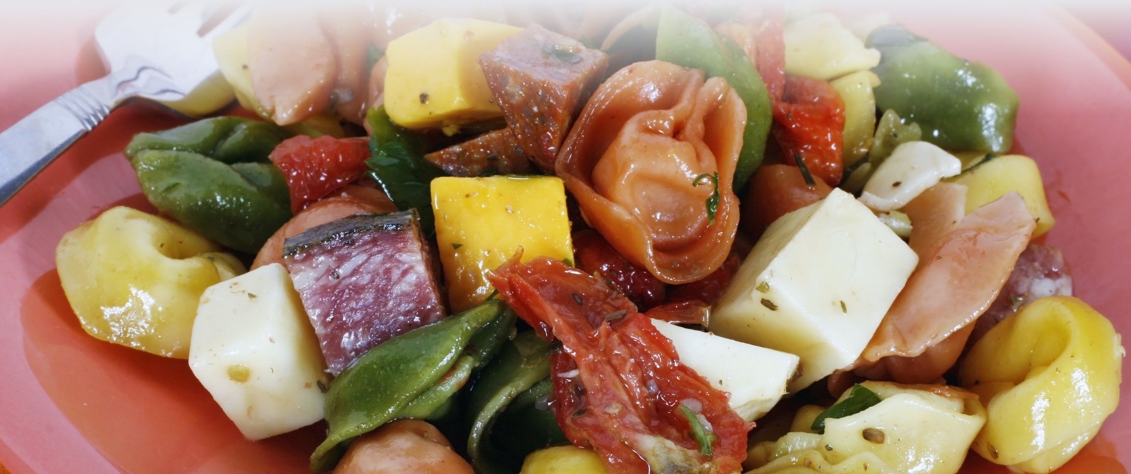 Tri-Color Tortellini Antipasta Salad