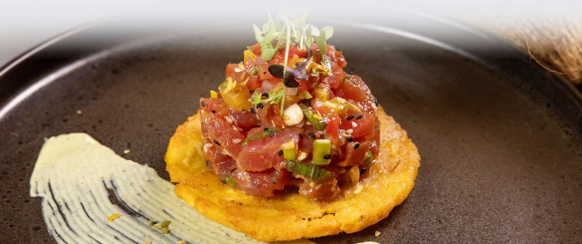 Tuna Poke Tostadas
