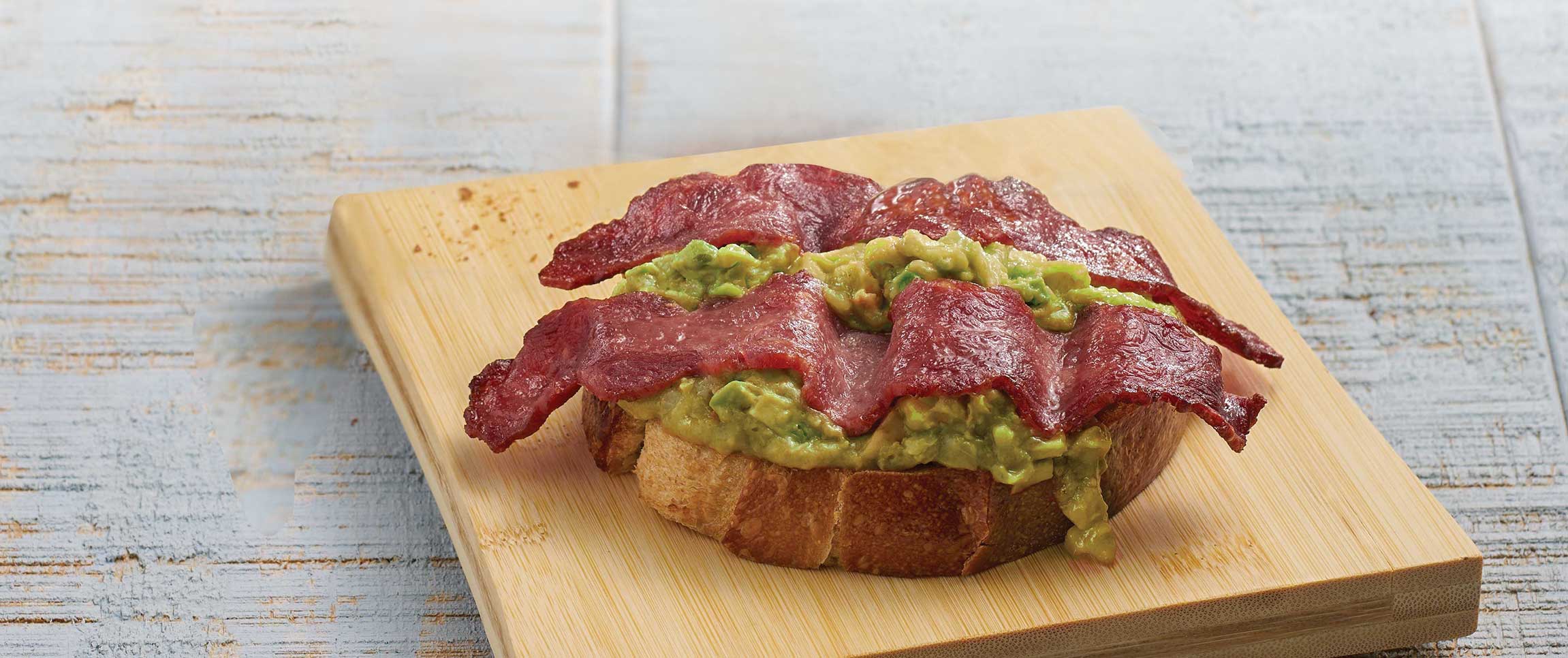 Turkey Bacon Avocado Toast