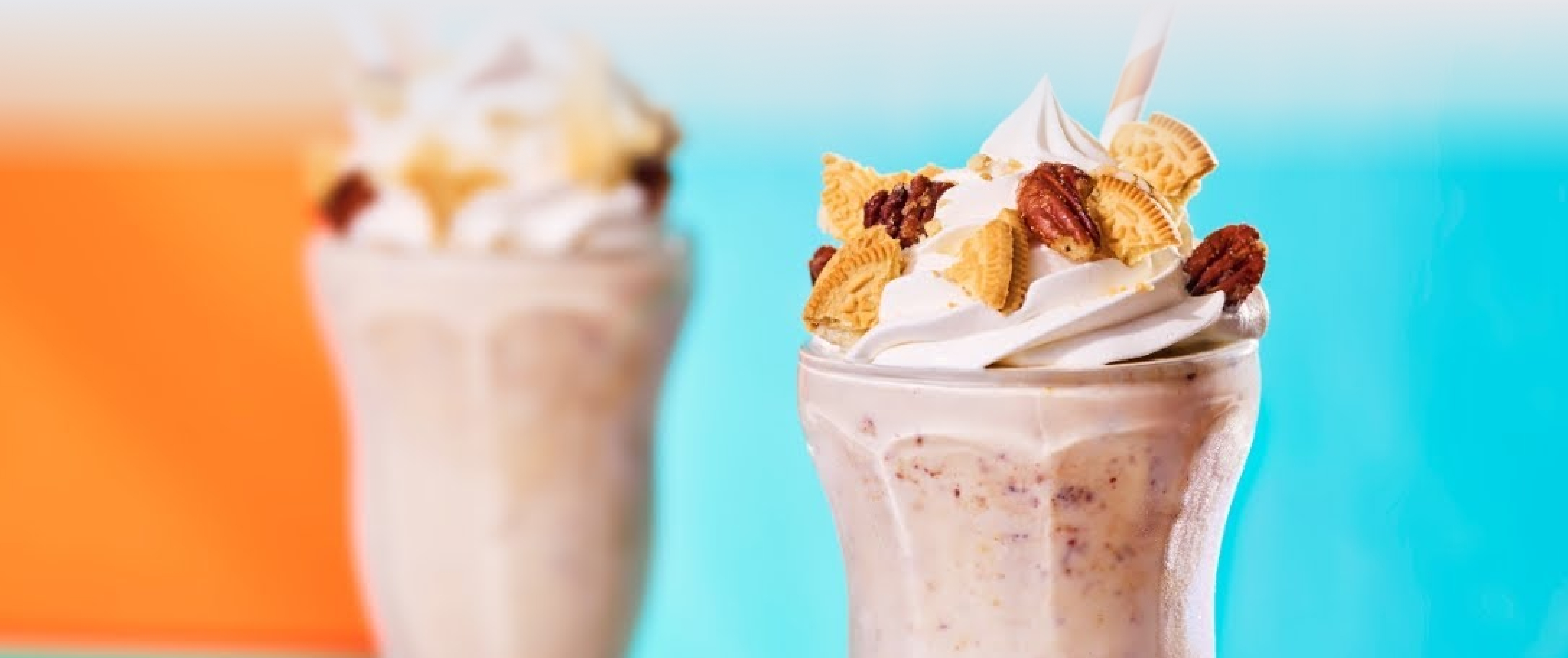 Golden Oreo Butter Pecan Milkshake