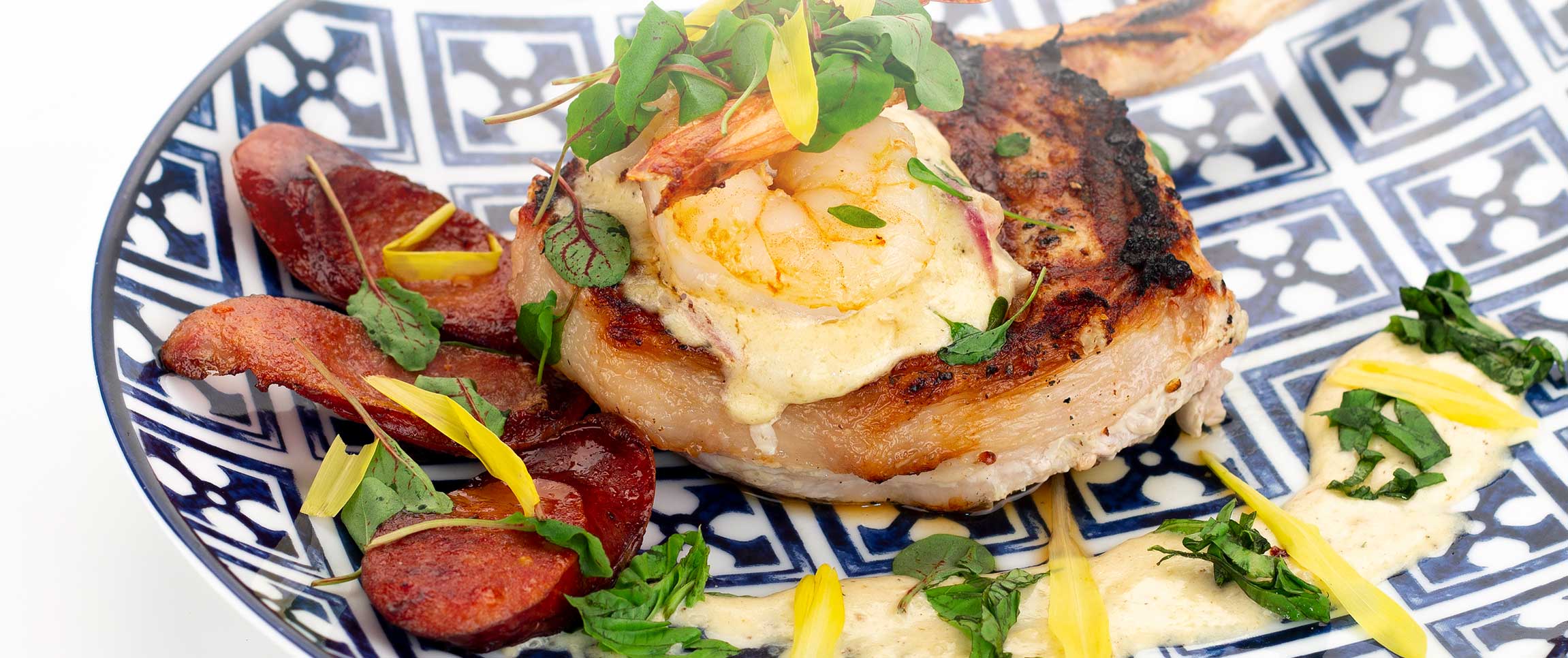 Porterhouse with Andouille