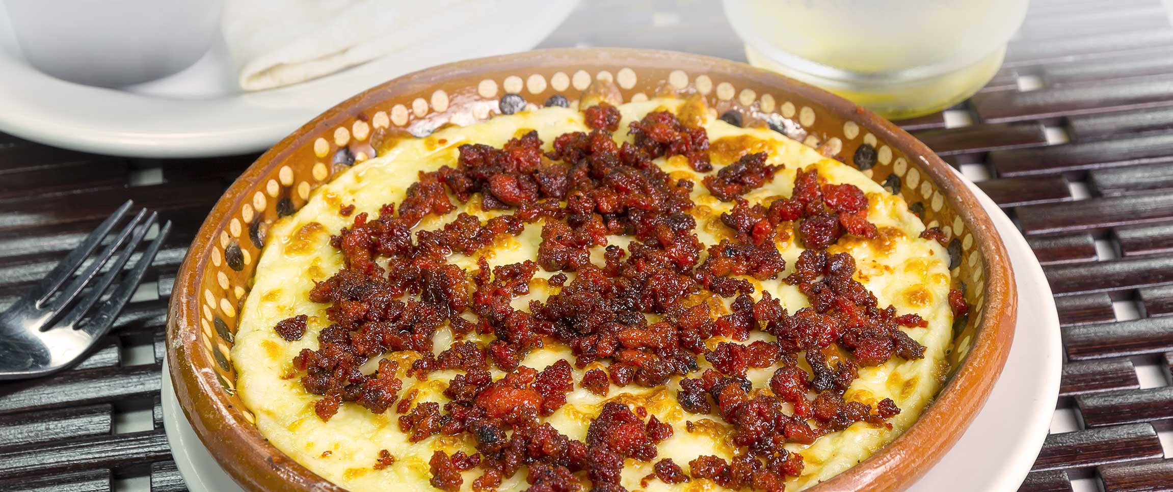 Queso Fondido with Chorizo