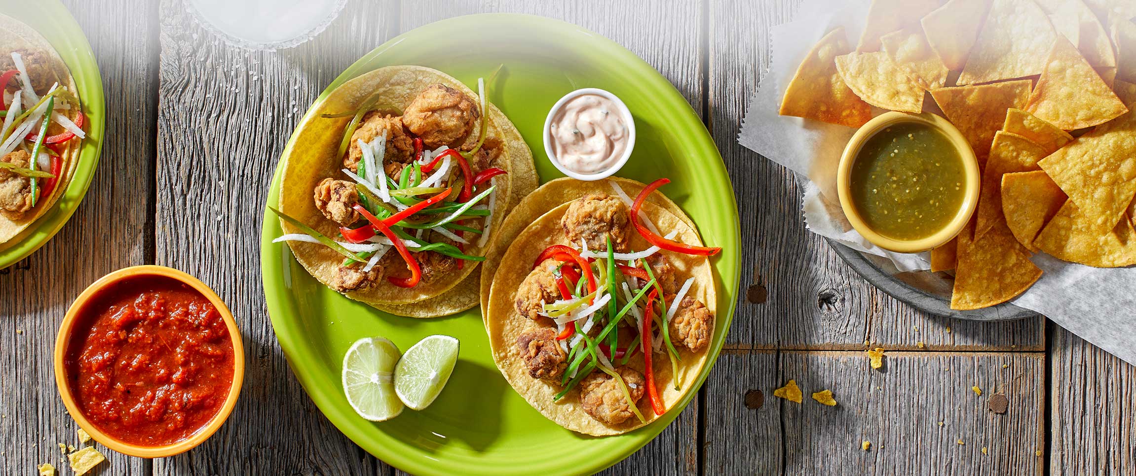 BRAVEHEART STEAK BITE TACOS W/ CONTIGO CHIPOTLE AIOLI