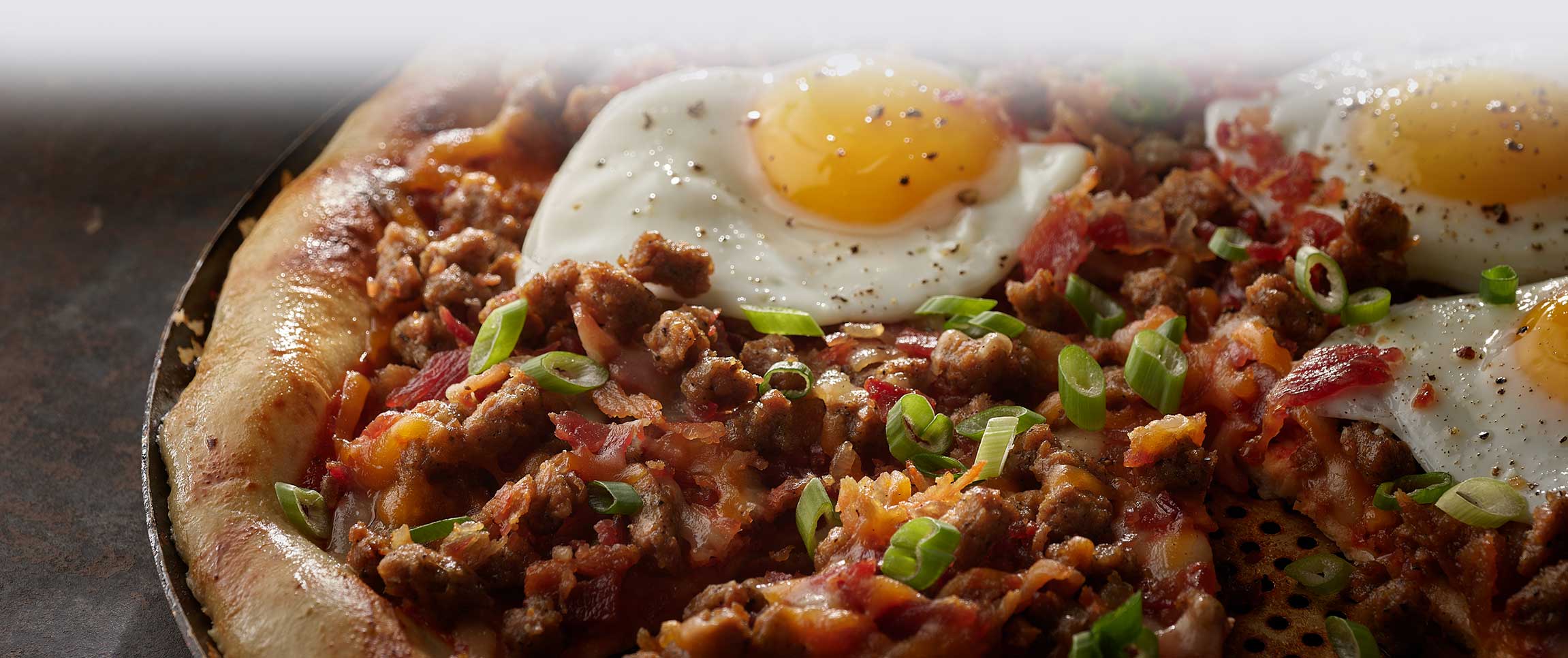 Breakfast for Dinner Pizza