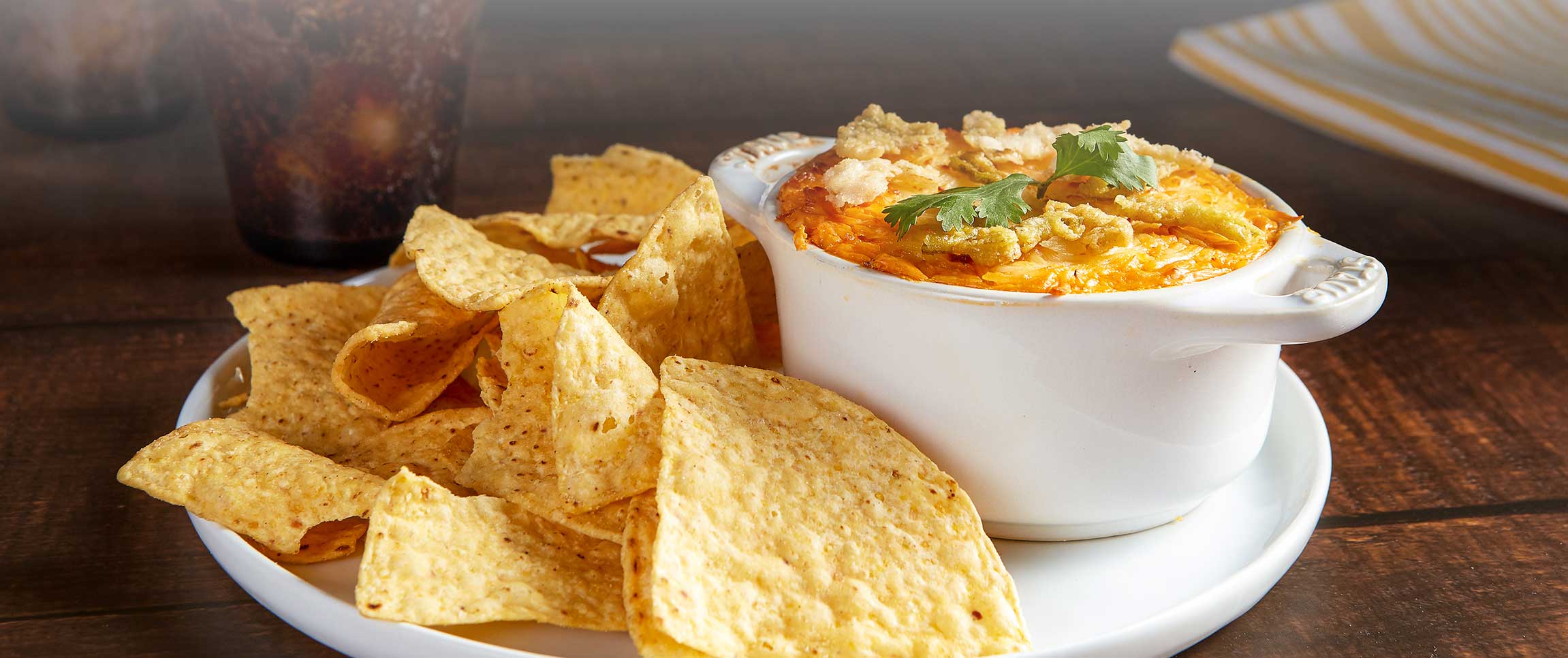 Buffalo Chicken Dip with Chips