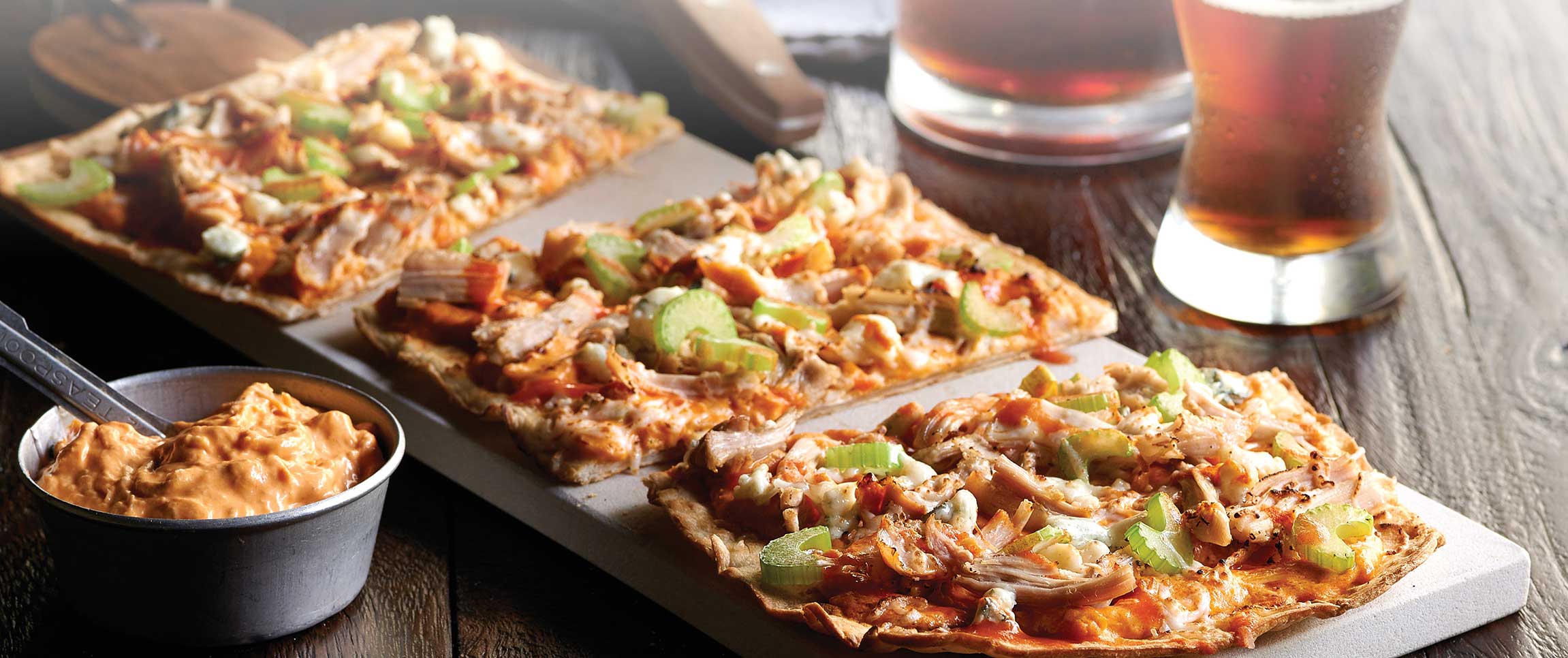 Buffalo Chicken Flatbread