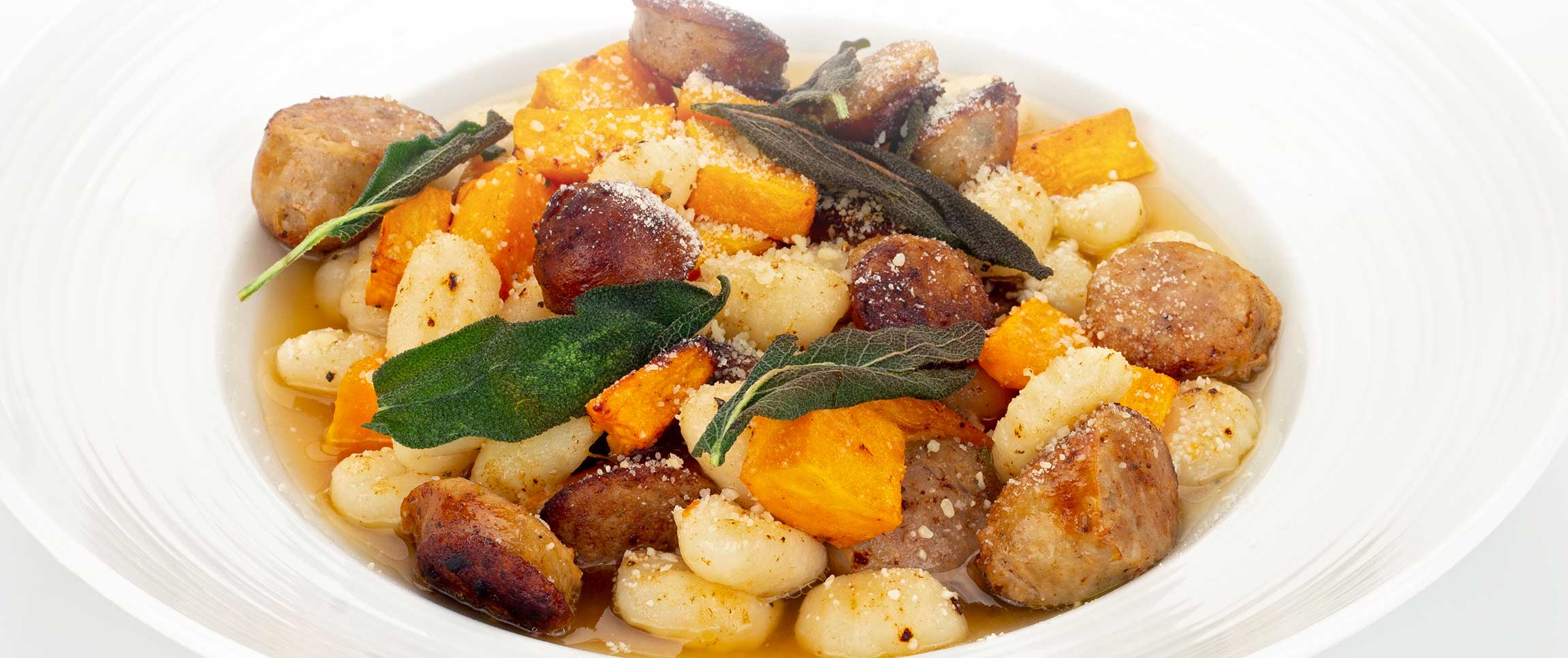 Butternut Squash Sweet Sausage Gnocchi