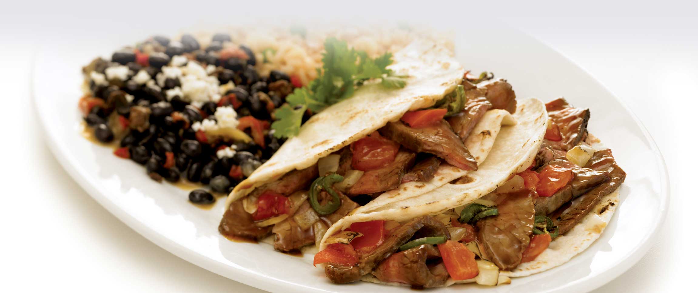 Carne Asada Soft Tacos