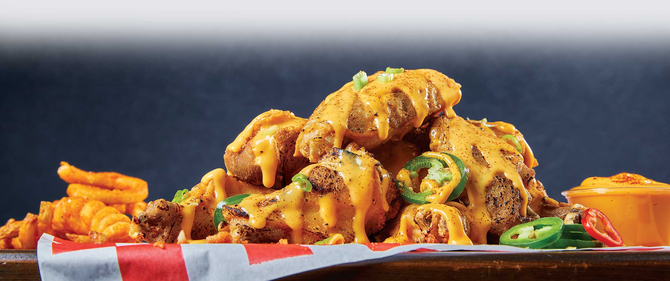 Cheesy Chicken Wings