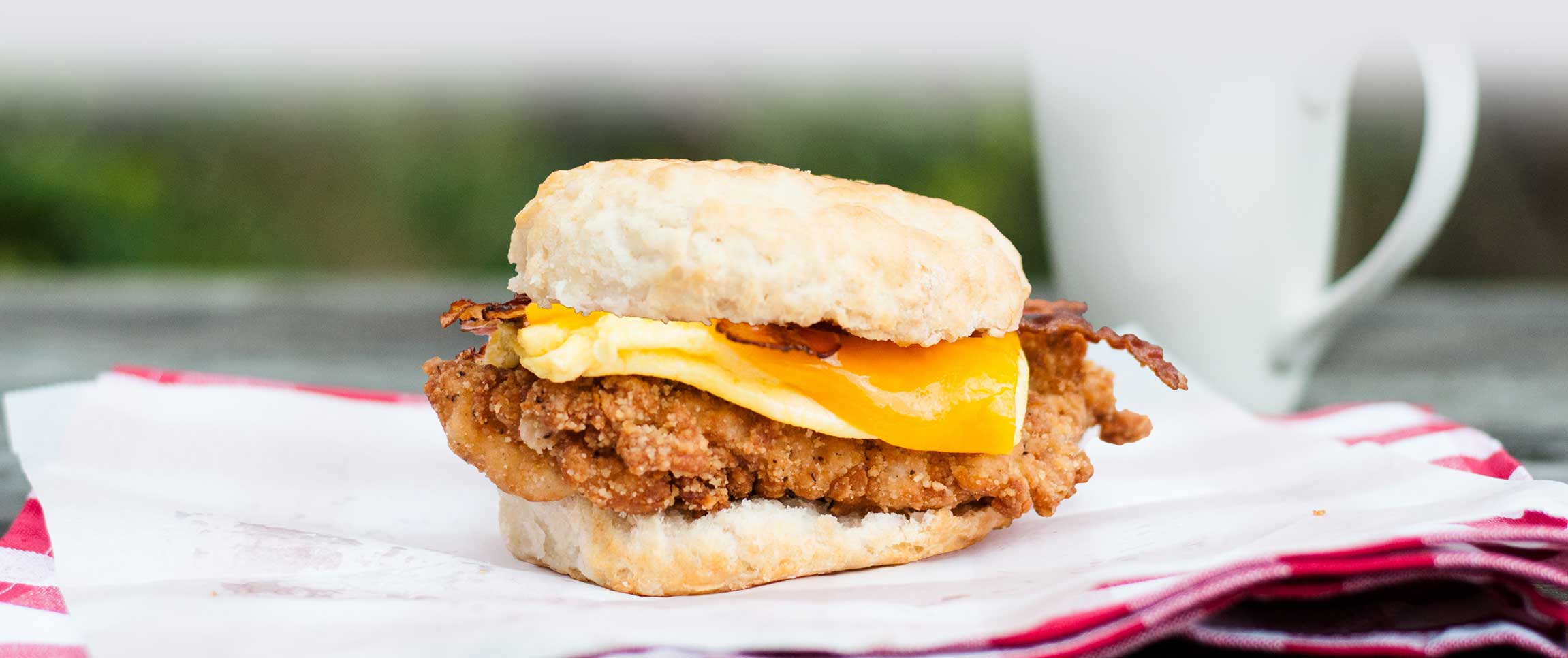 Savory Chicken Breakfast Sandwich
