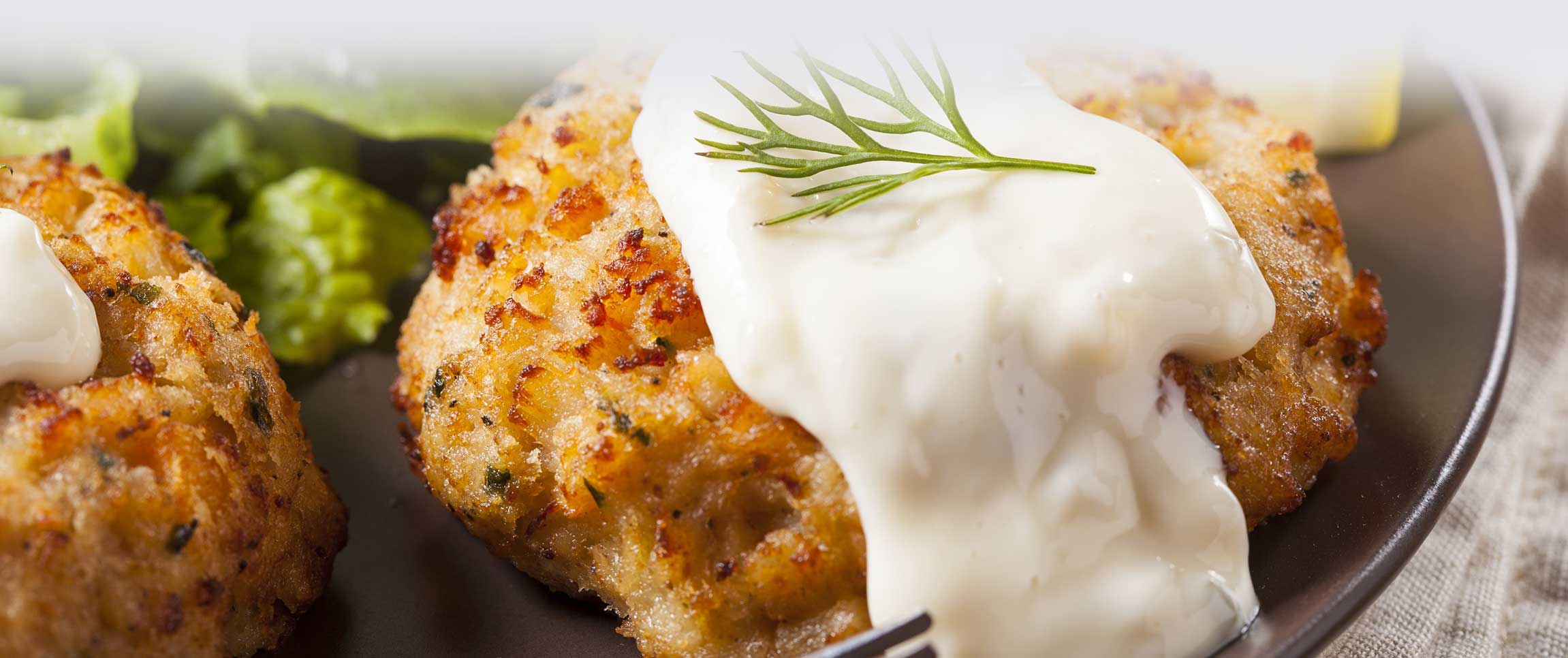 Crab Cake with Remoulade Sauce