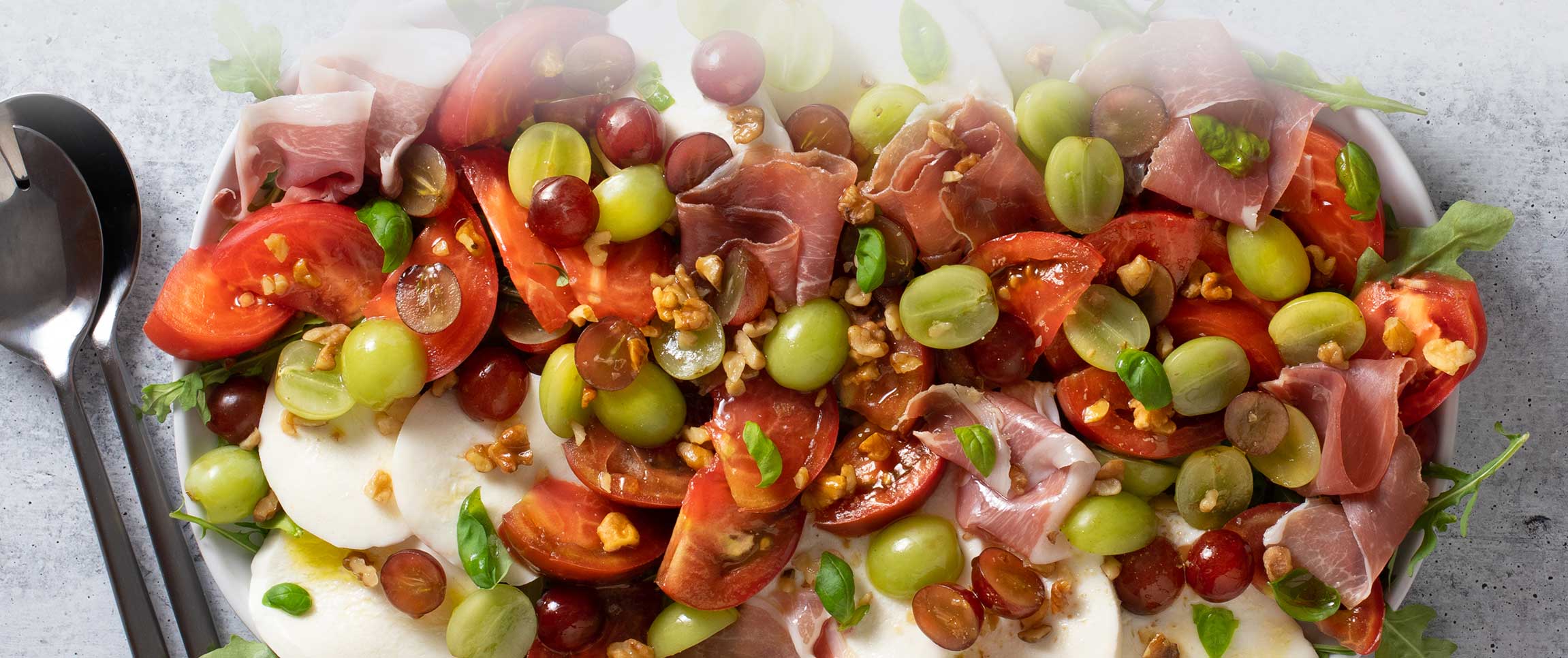 Grape Caprese Salad Platter