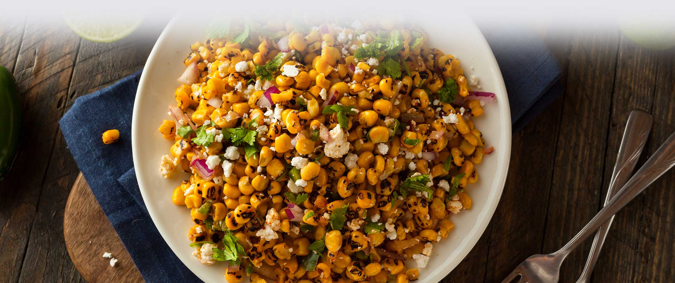 Peak® Grilled Corn Salad