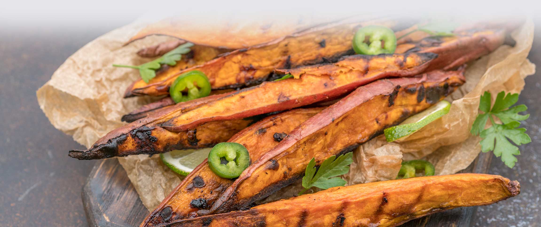 Grilled Sweet Potato