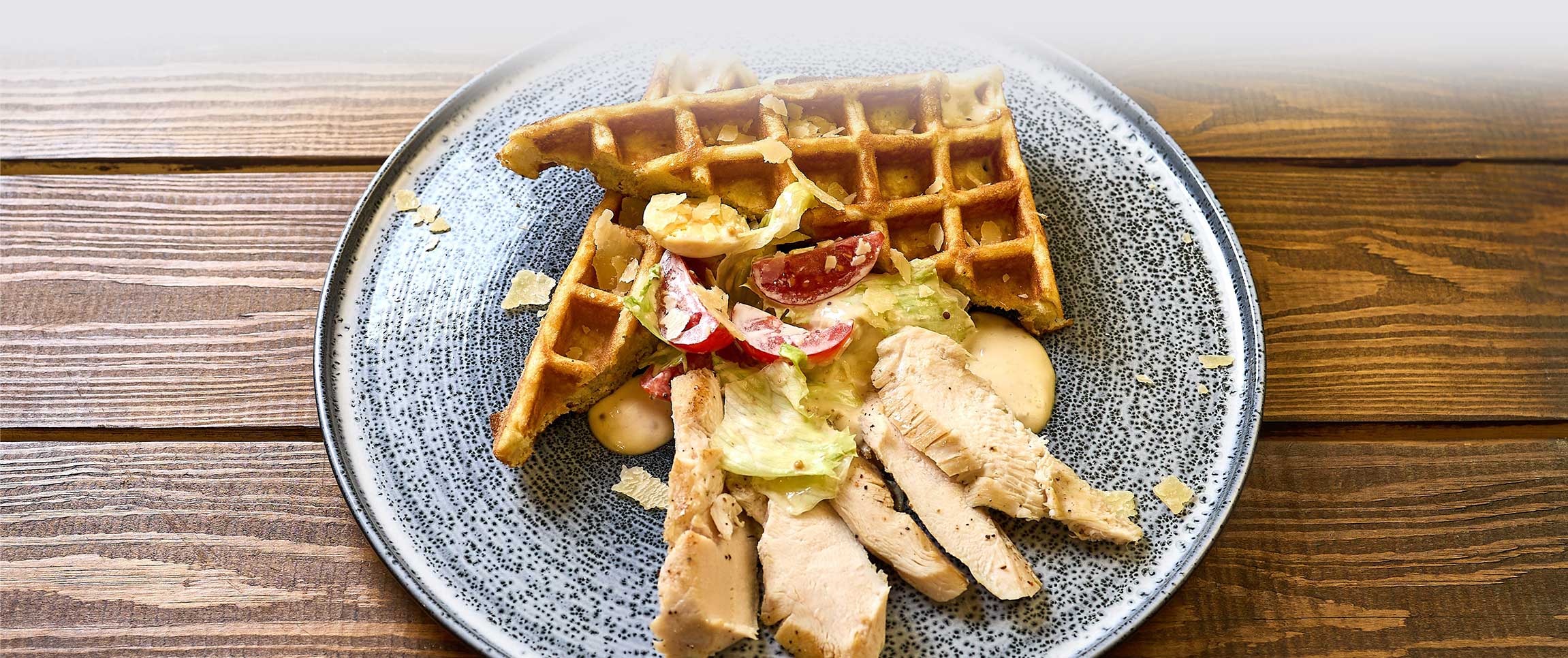 Guiltless Chicken & Waffles