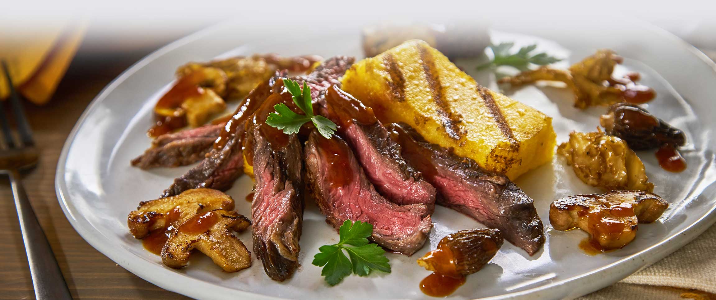 Tuscan Herb Hanger Steak