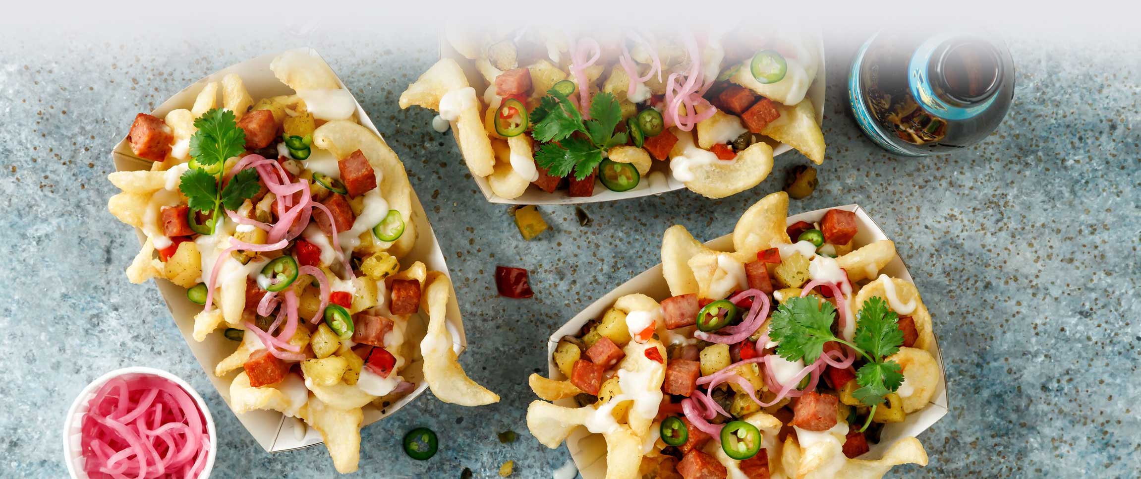 Hawaiian Loaded Sidewinder Fries