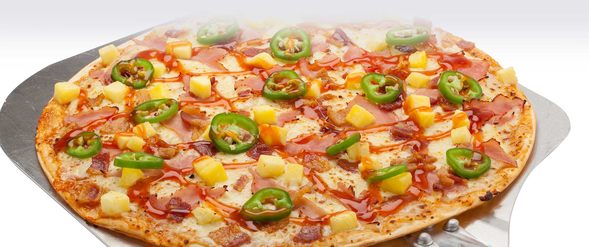 Hot Honey Hawaiian Pizza