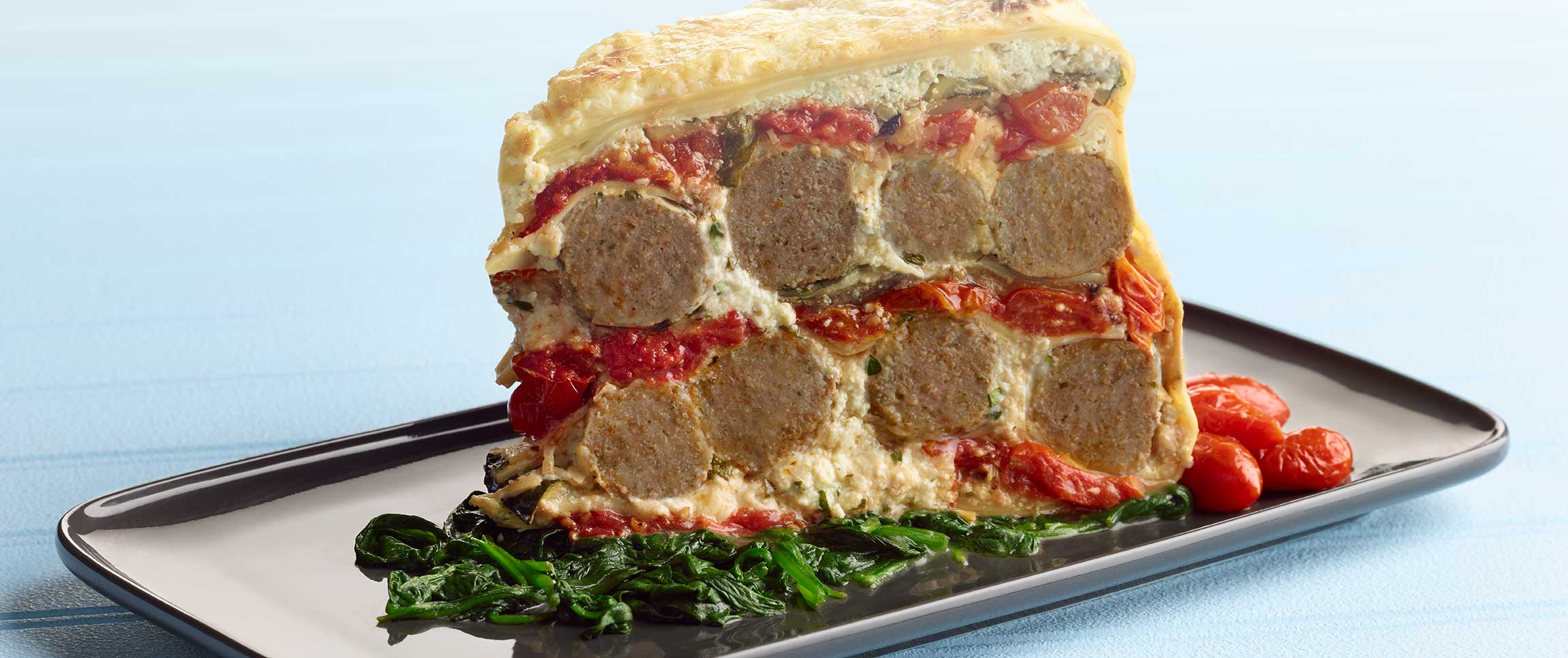 Turkey Meatball Lasagna