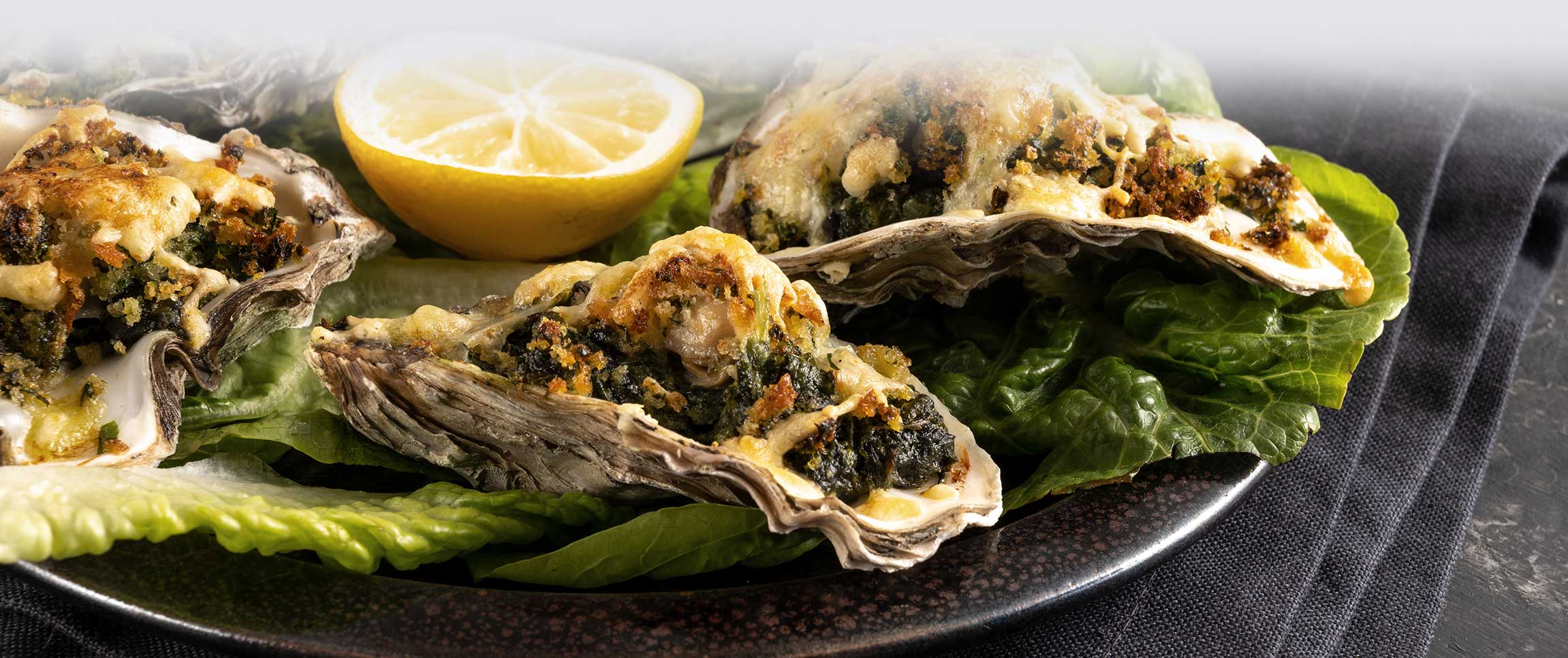 Oysters Mushroom Rockefeller