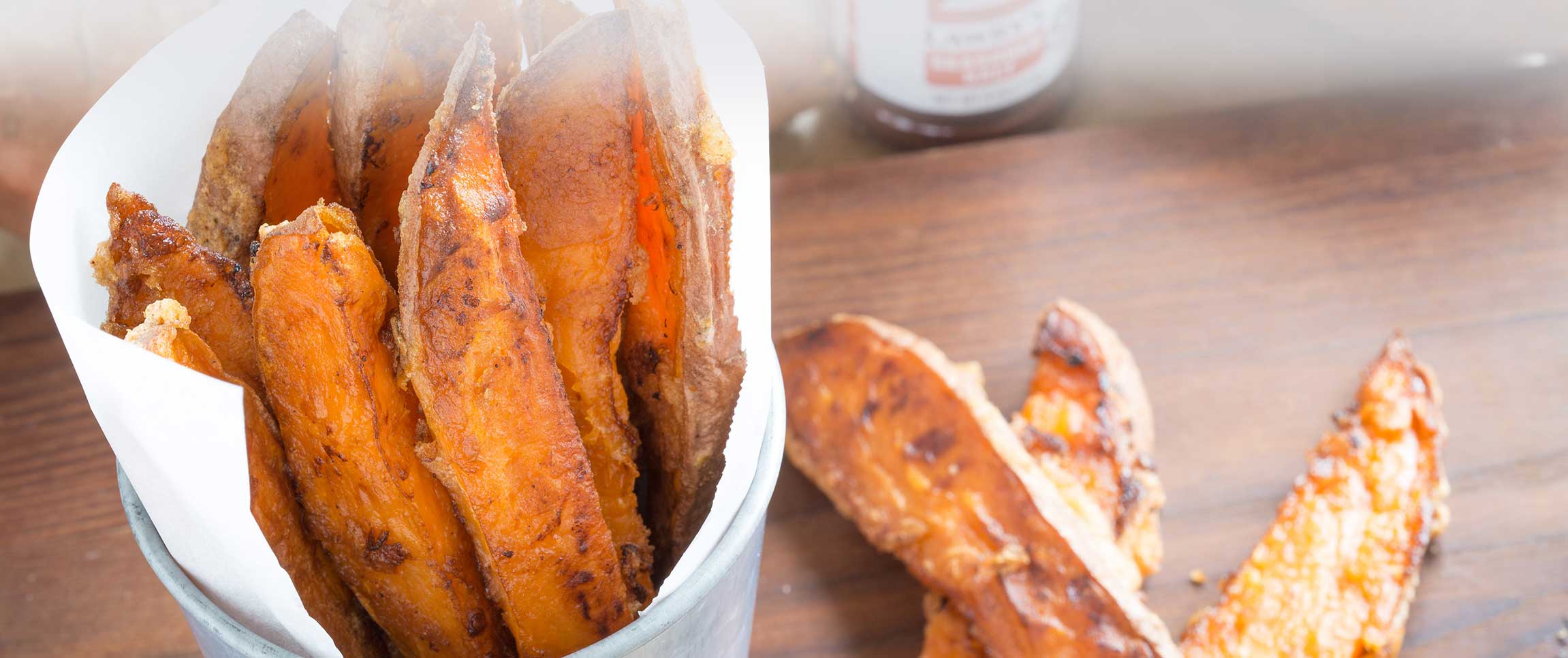 Oven Roasted Sweet Potato Wedges