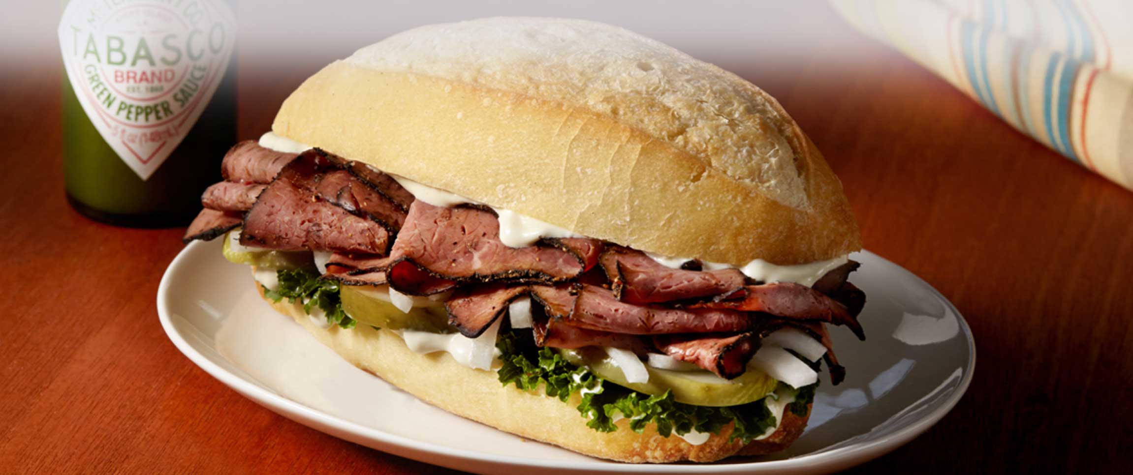 Stack & Sack Pastrami Banh Mi
