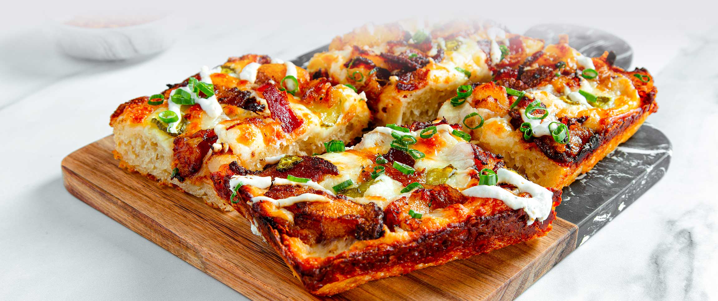 Potato Detroit Style Pizza