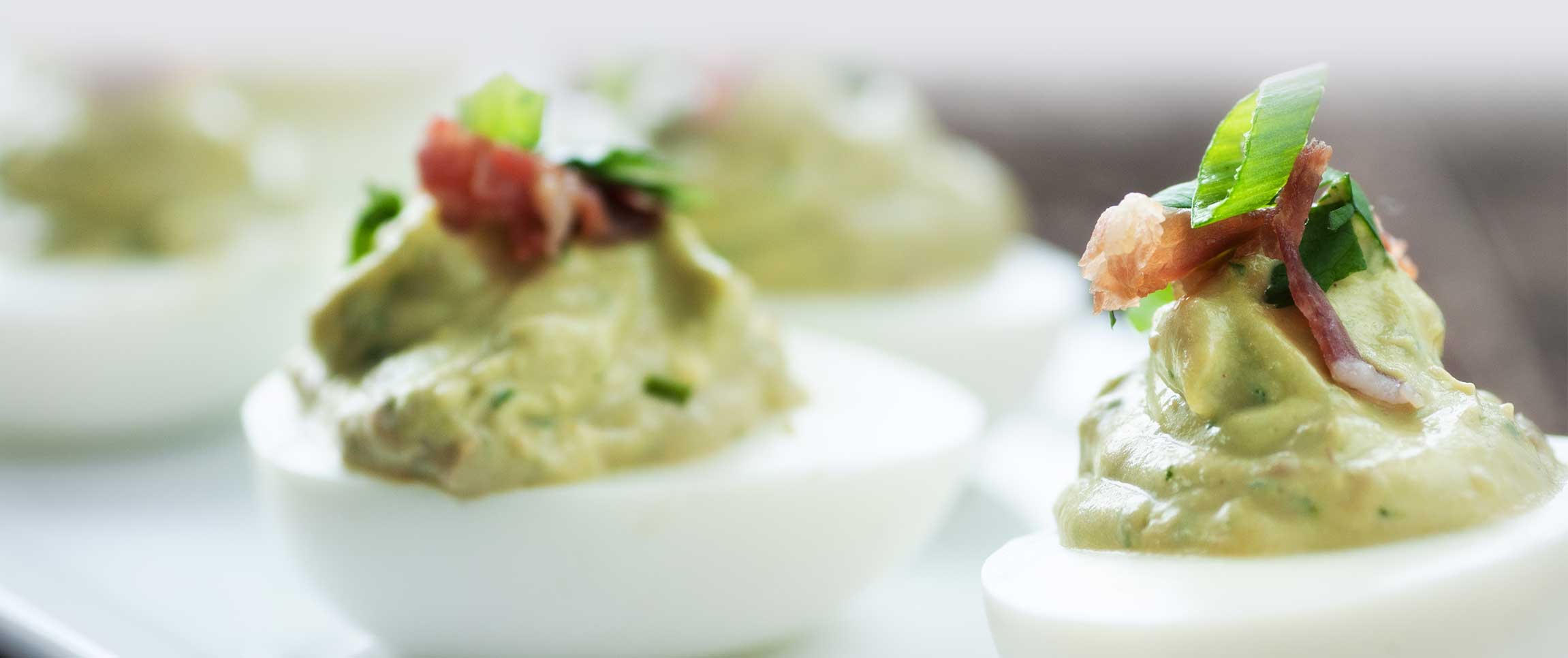 Prosciutto Devil Eggs