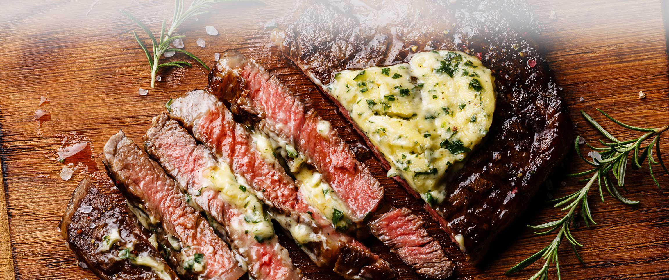 Braveheart® U.S.D.A. Choice Fire Grilled Ribeye w/ Sauterne Rosemary Butter
