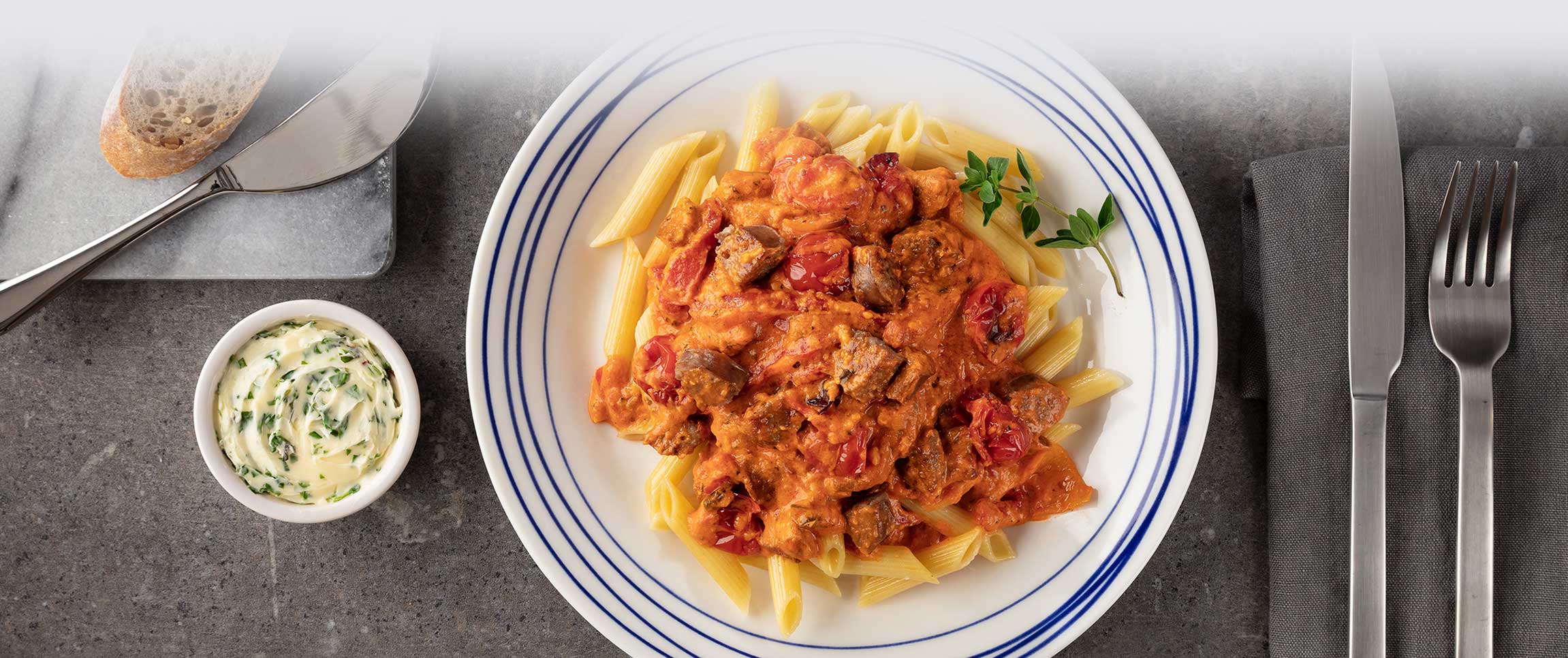Roasted Red Pepper Pasta