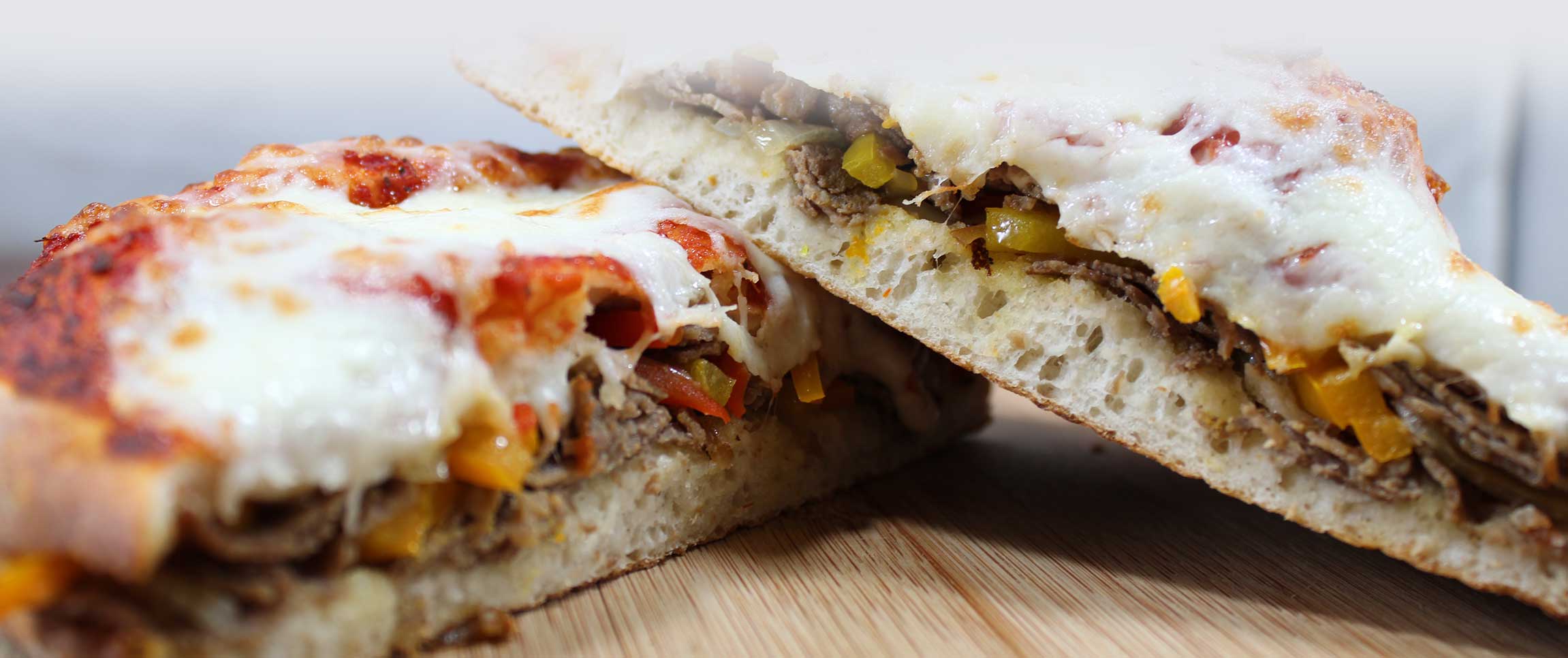 Roma Steak Stuffed Pizza