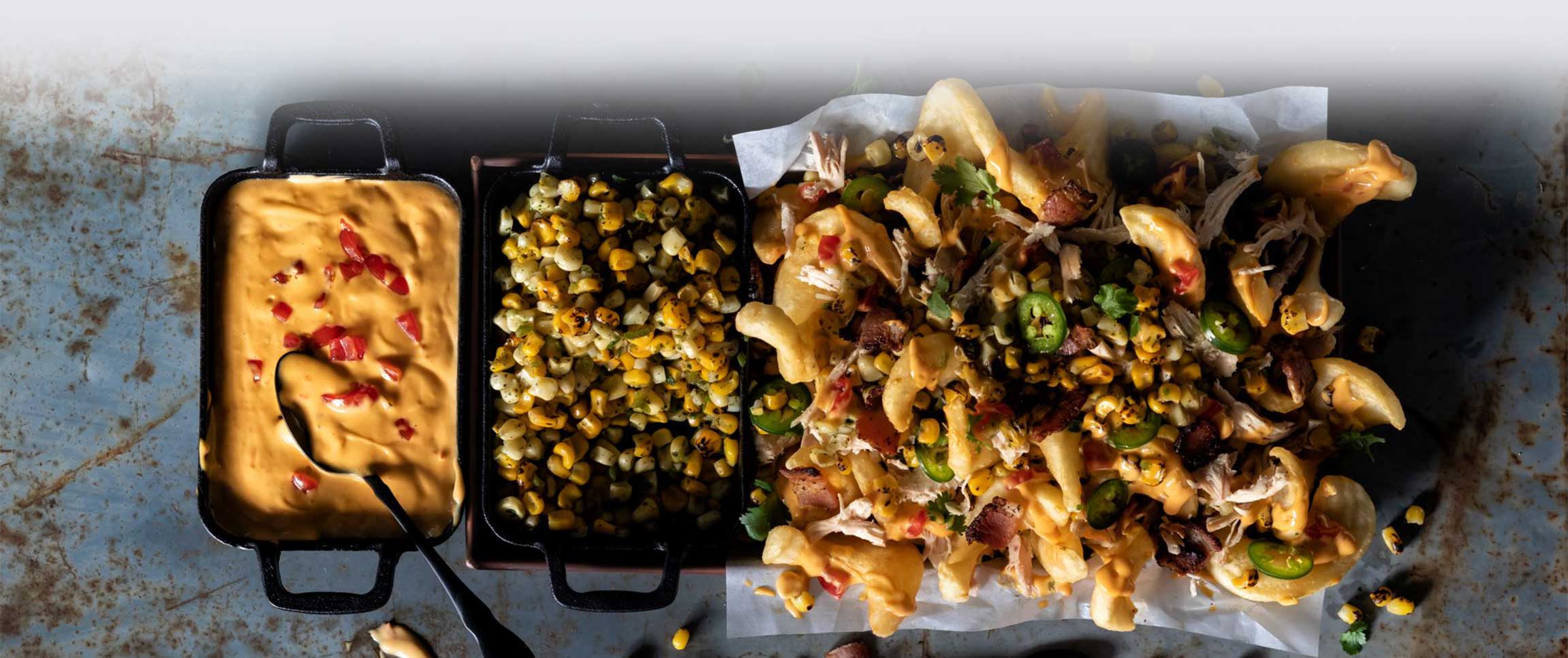 SIDEWINDERS™ Fries Loaded Chicken Nachos
