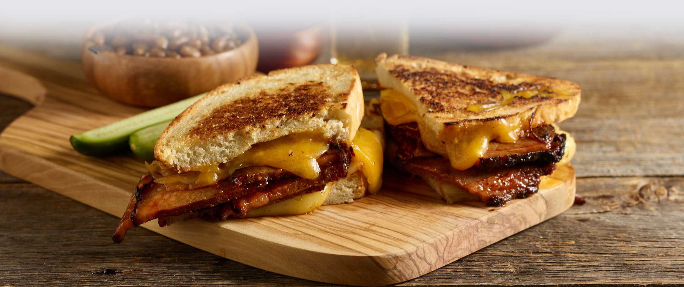Brisket Grilled Cheese