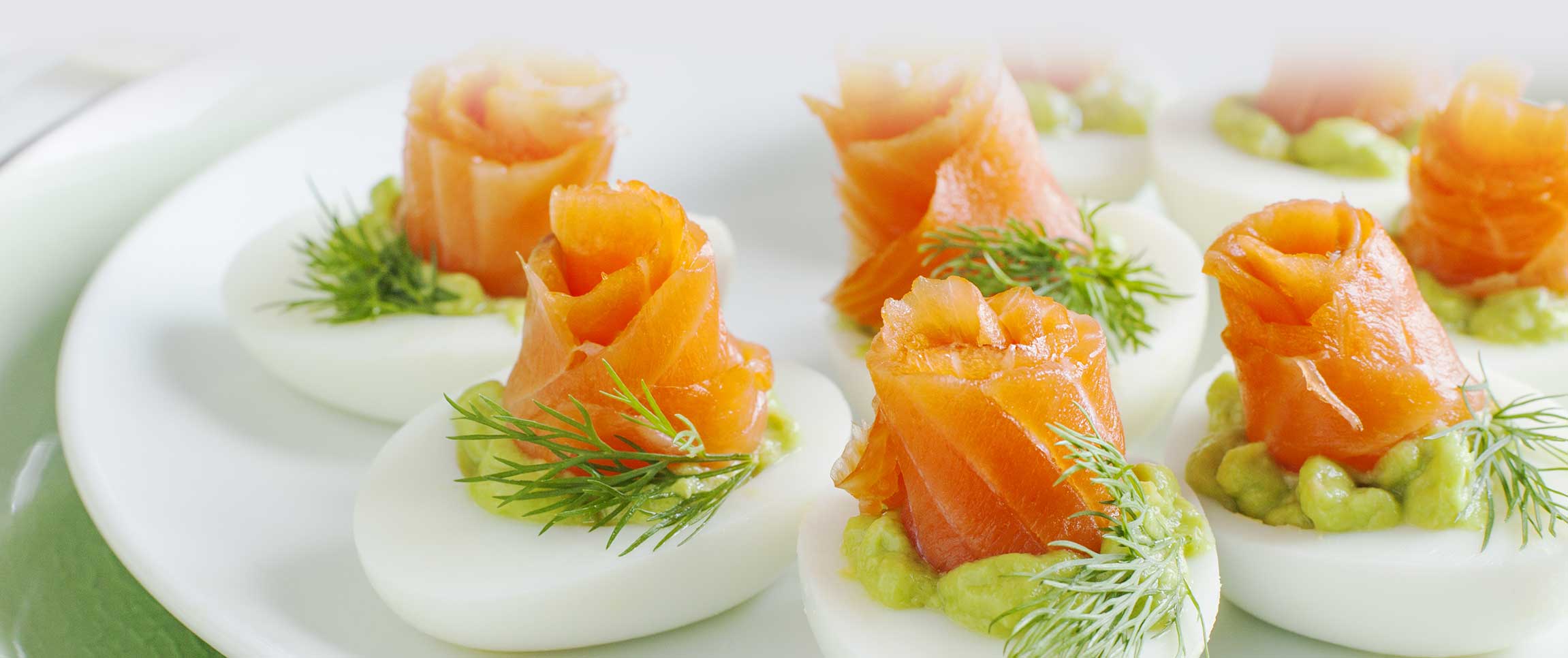 Salmon Deviled Eggs