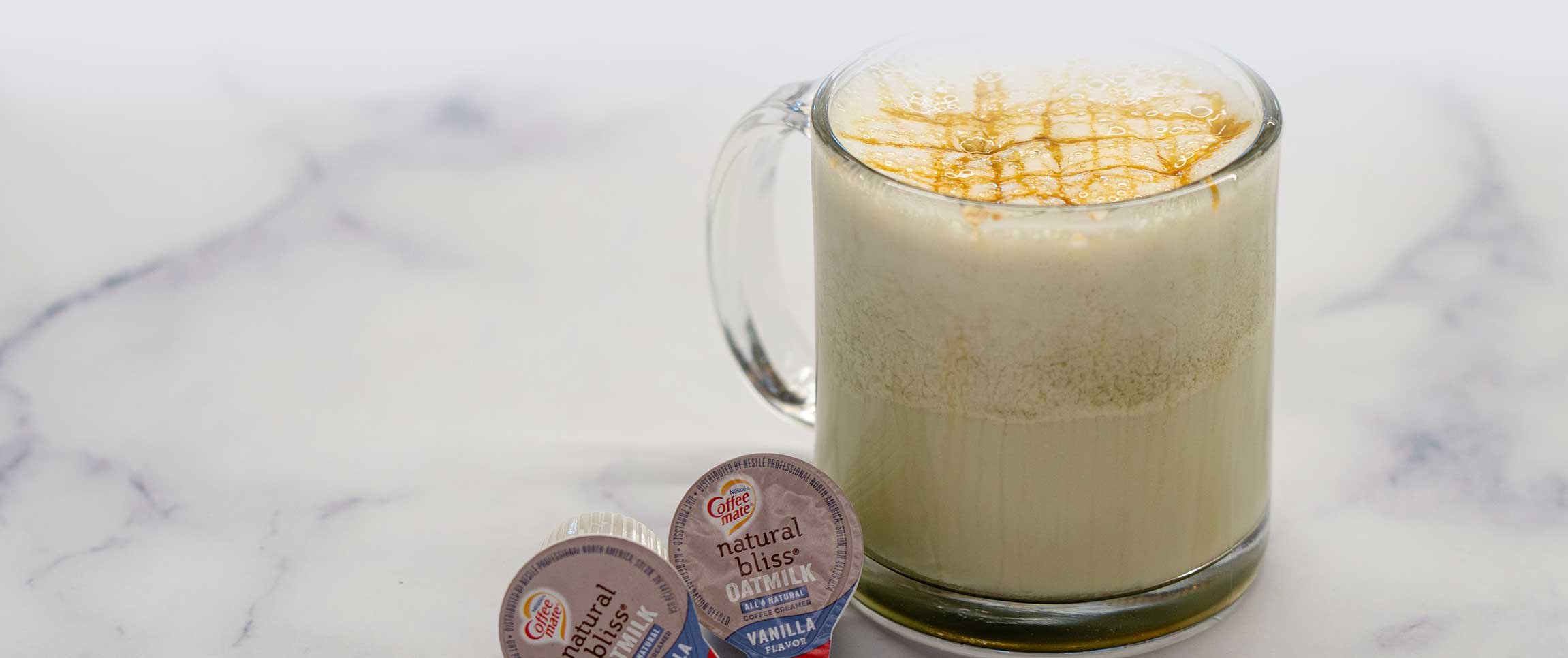 Salted Caramel Apple Oatmilk Steamer