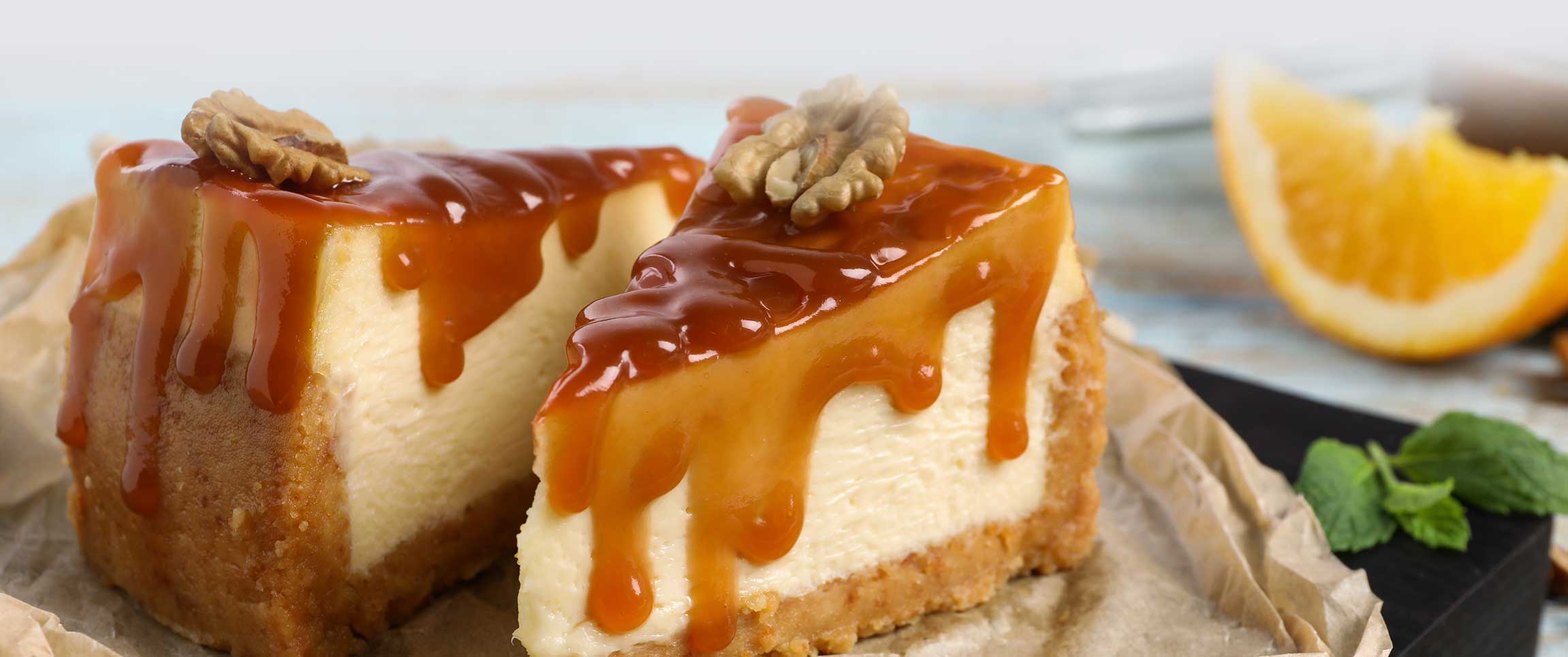 Spiced Maple-Walnut Cheesecake