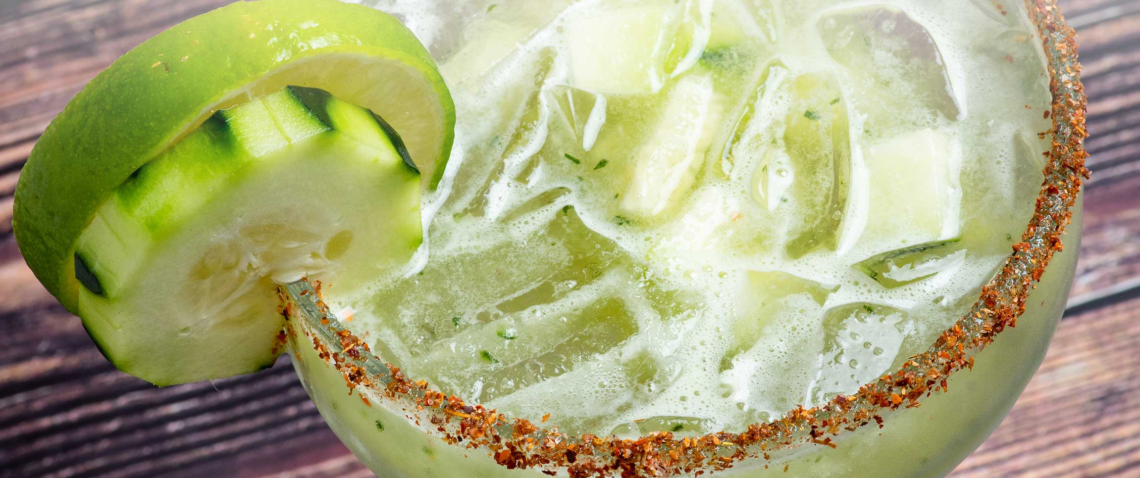 spicy cucumber margarita