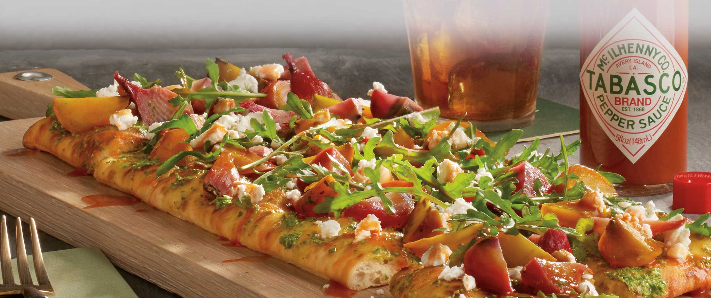 Spicy Goat Cheese Pizza