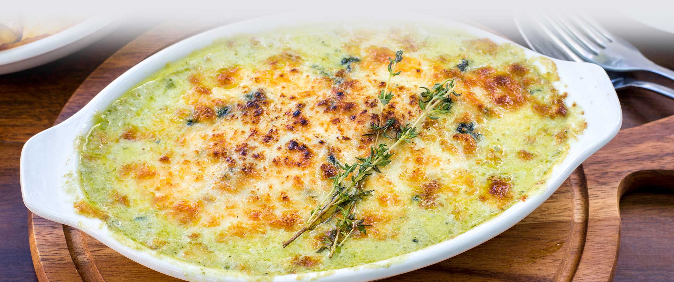 Spinach Au Gratin