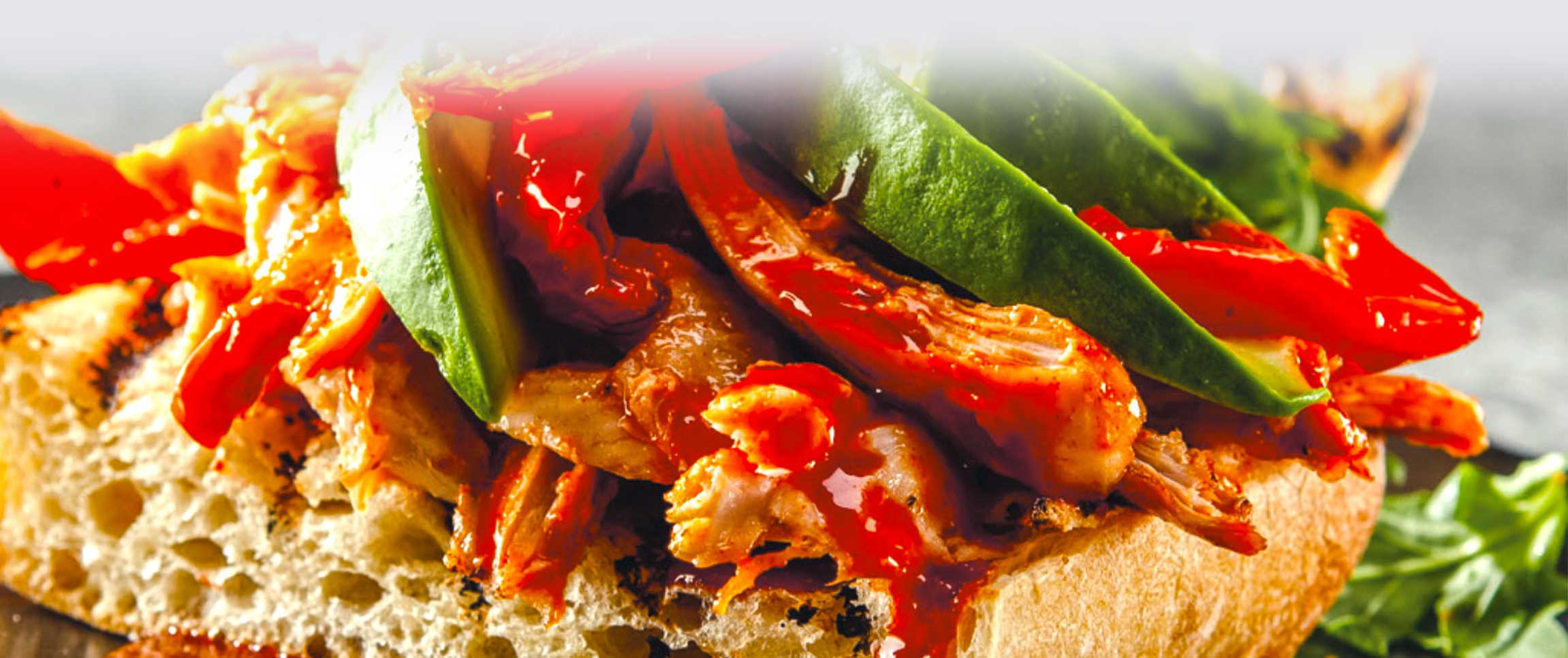 Rotisserie Sticky Roasted Chicken Sandwich