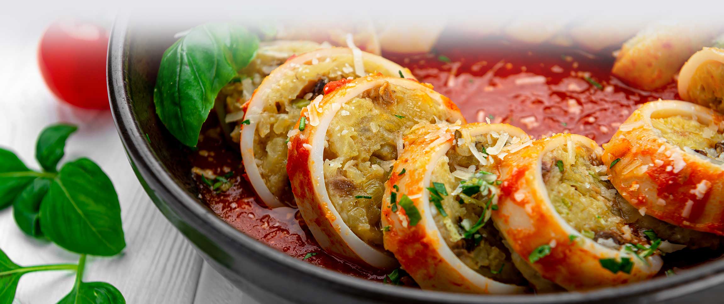 LuigiĀ® Stuffed Calamari