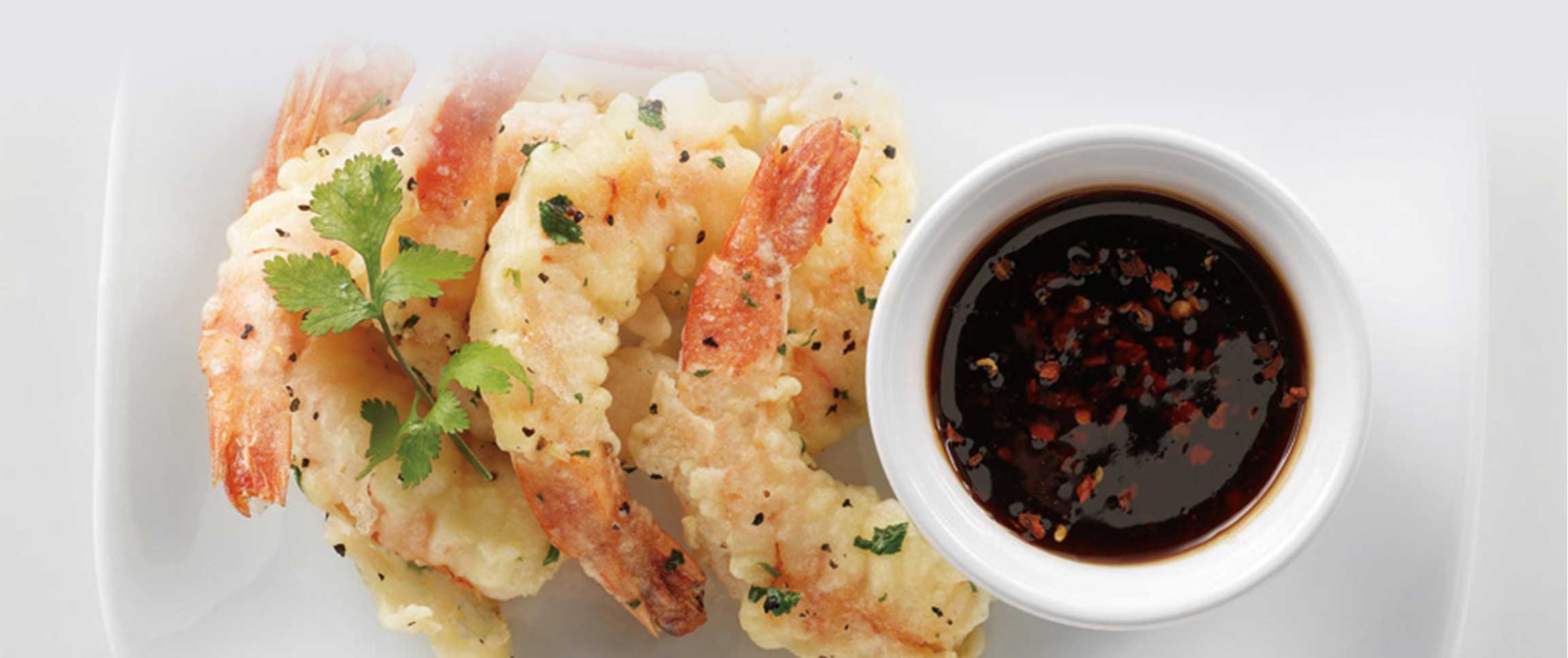 Peppered Tempura Shrimp