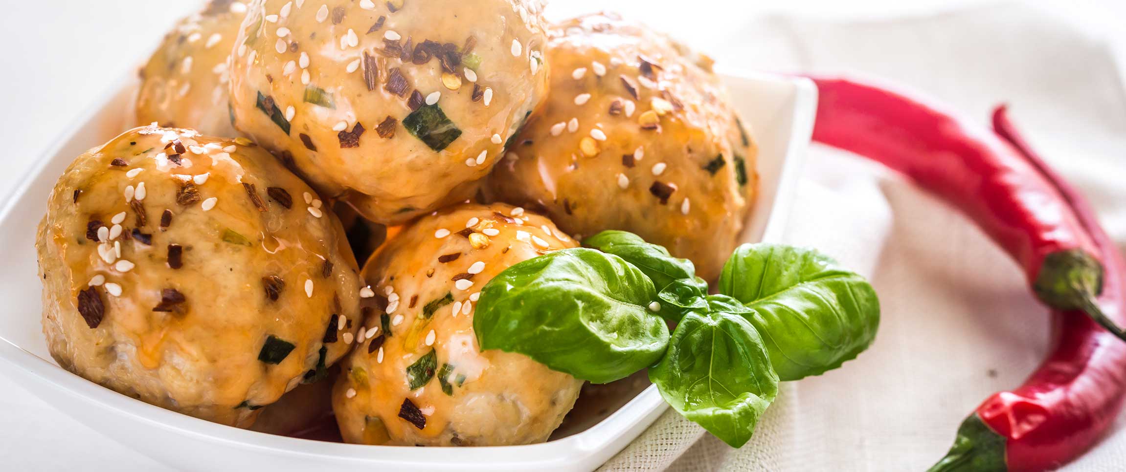 Thai Chicken Meatballs