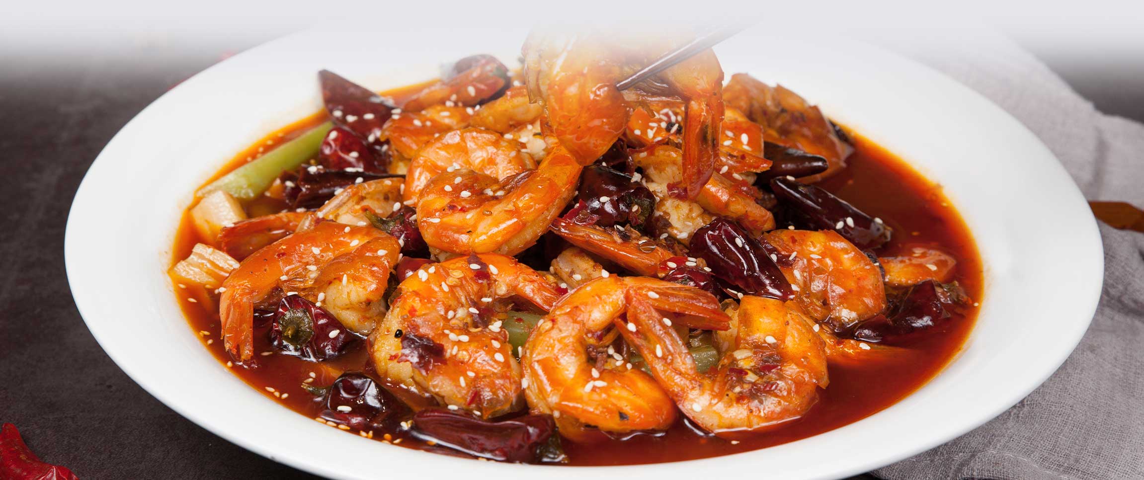 Caramel Garlic Shrimp