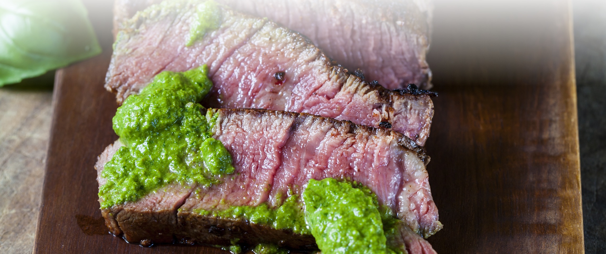 Grilled Rib Eye with Cilantro Green Chili Aioli