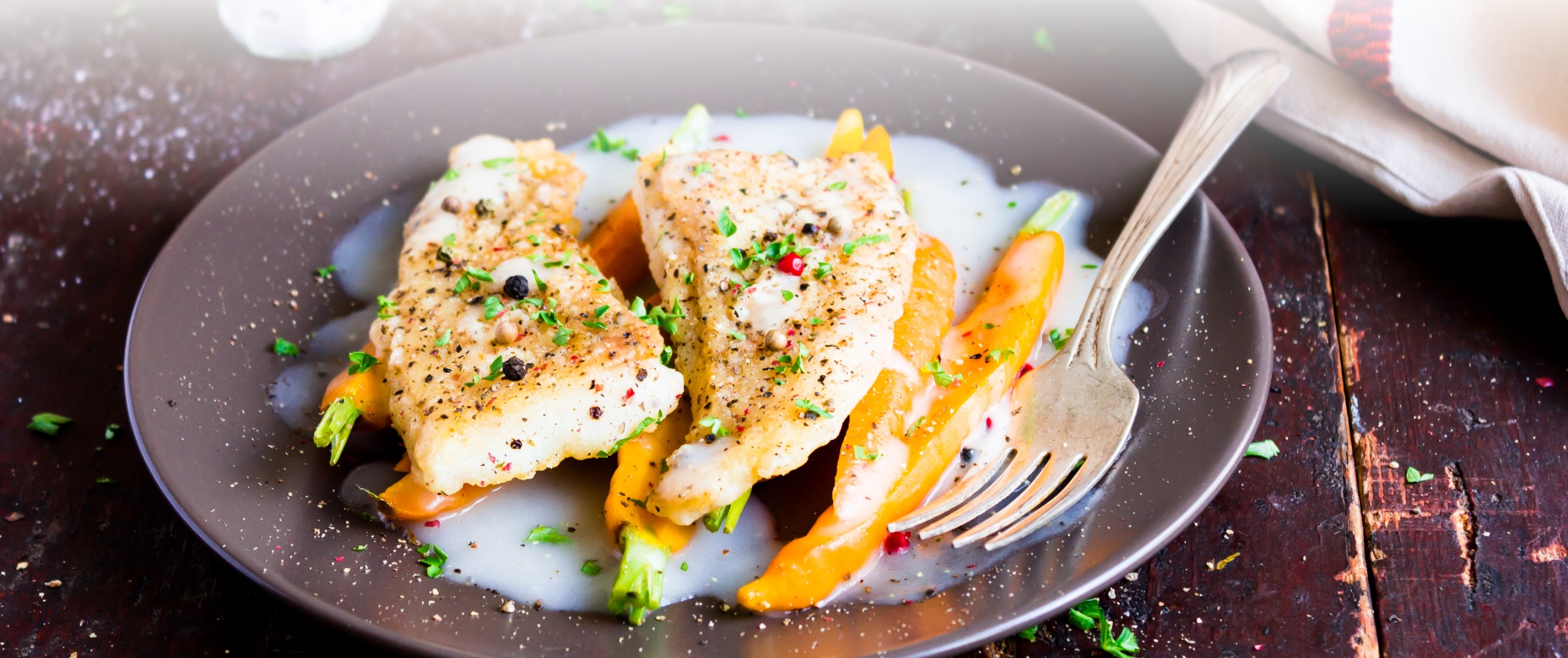 Tilapia in Modelo Beurre Blanc Sauce